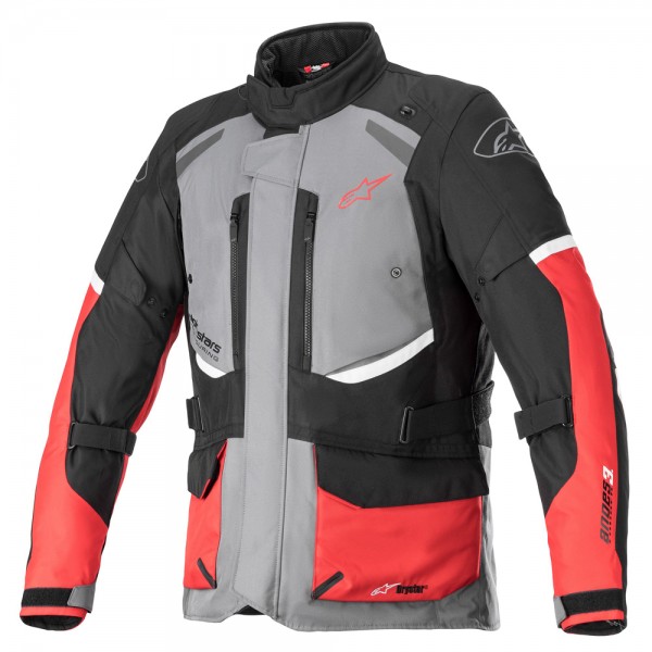 Alpinestars Alpinestars Andes V3 Drystar Jkt Dark Grey BLACK Bright Red